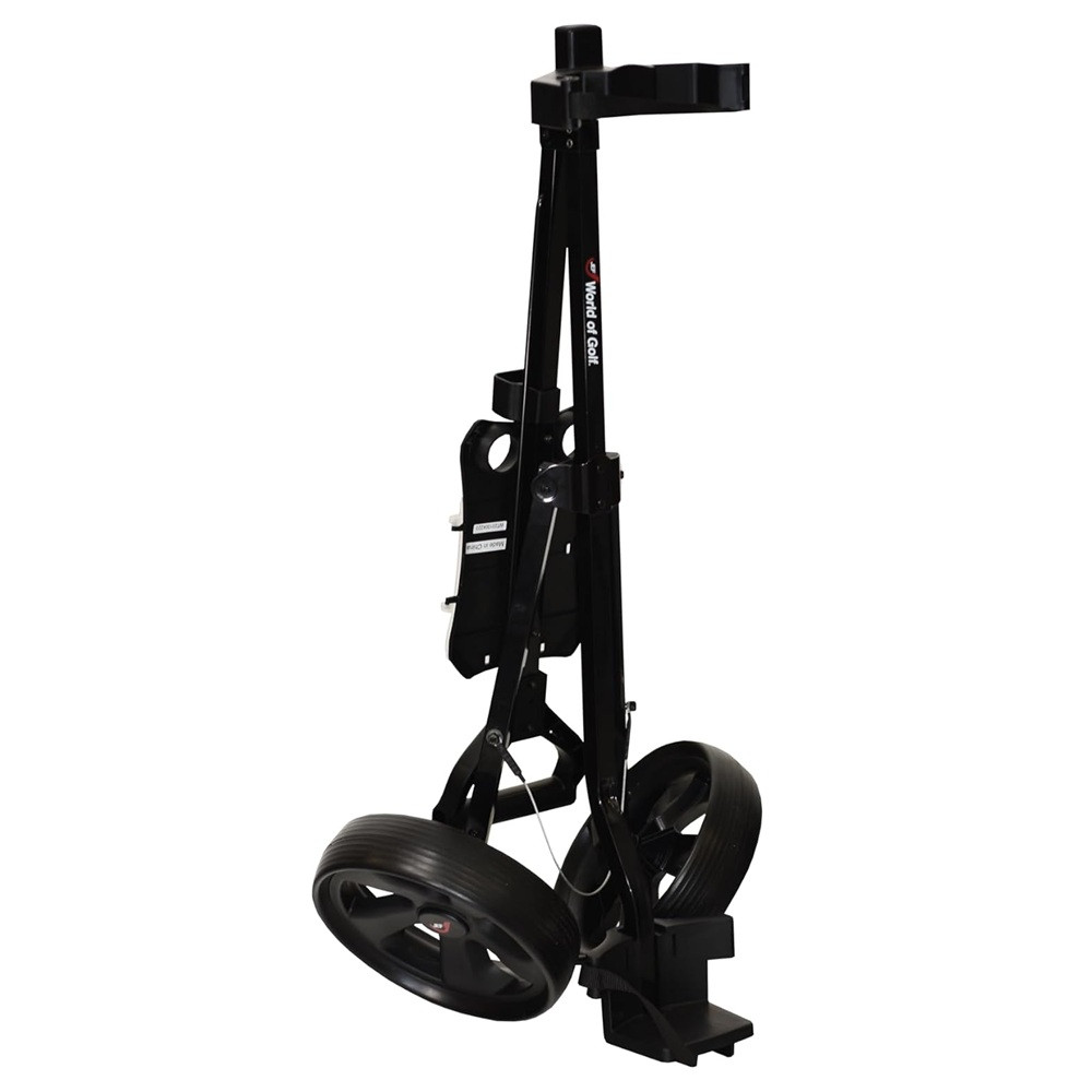 JEF World of Golf Deluxe Steel Pull Cart - Maple Hill Golf
